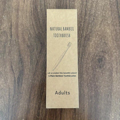 4pcs Bamboo Toothbrushes Extra Soft Bristles For Oral Care