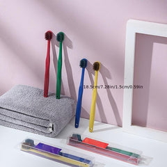 2pcs Couple Toothbrush Extra Soft Bristles Oral Care Adults Daily Life