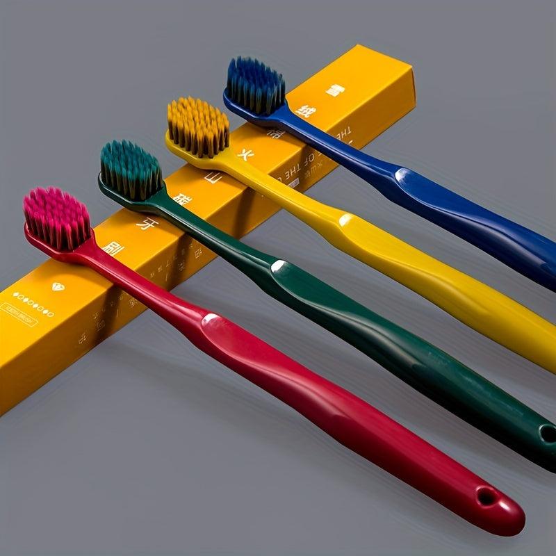 2pcs Couple Toothbrush Extra Soft Bristles Oral Care Adults Daily Life