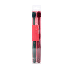 2pcs Couple Toothbrush Extra Soft Bristles Oral Care Adults Daily Life