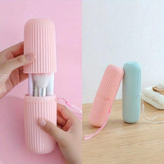 1pc Portable Travel Toothbrush Storage Container Box Gargle Cup