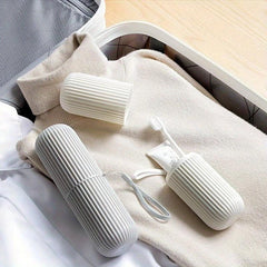 1pc Portable Travel Toothbrush Storage Container Box Gargle Cup