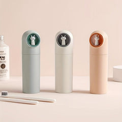 Portable Travel Wash Cup Toothpaste Storage Box Toothbrush Holder