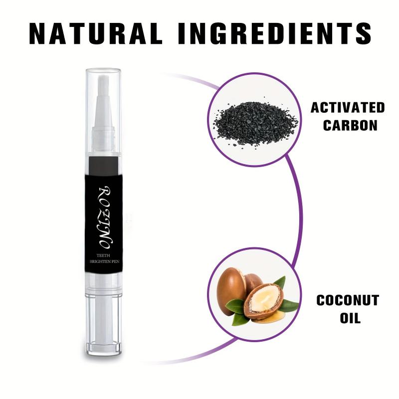Coconut Teeth Whitening Gel Serum Pen Tooth Stain Remover