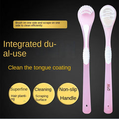 Silicone Tongue Scraper for Fresh Breath Oral Care