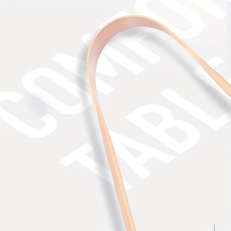 Copper U-shaped Tongue Scraper for Oral Care