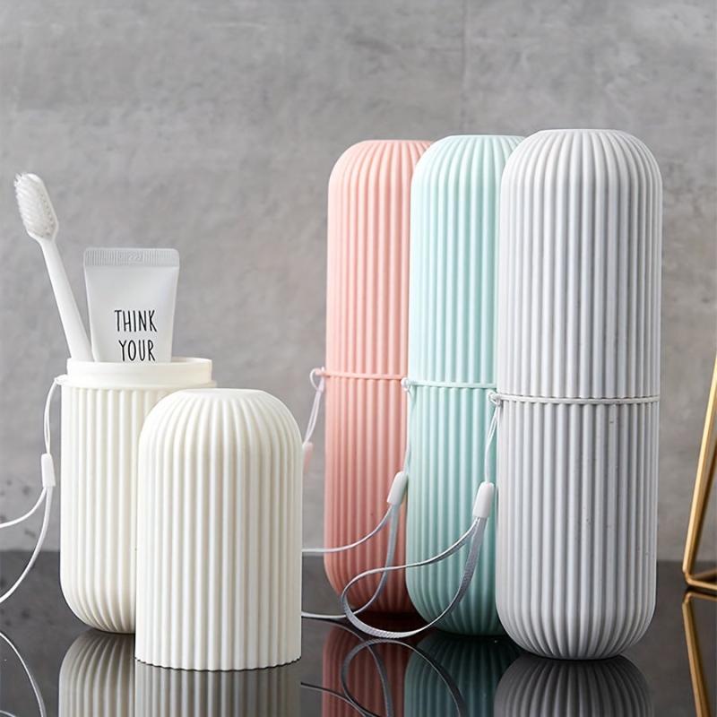 Travel Toothbrush Storage Box Gargle Cup Holder