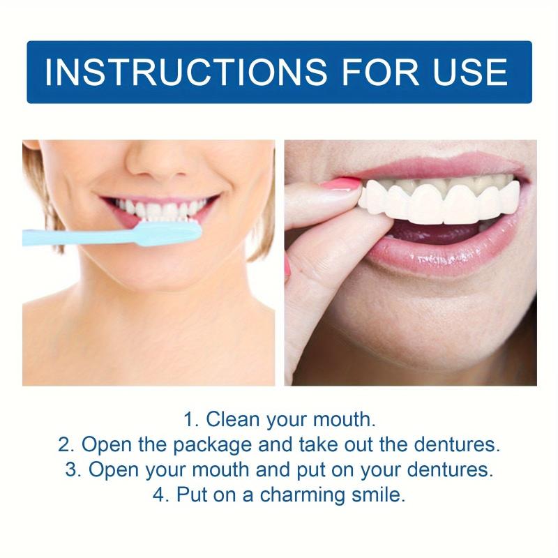 Temporary Veneers Teeth Braces Whitening Kit