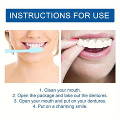Temporary Veneers Teeth Braces Whitening Kit