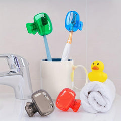 4 Pack Toothbrush Head Cover Case Portable Travel Storage Holder