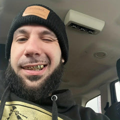 18K Golden Plated Hip Hop Mouth Grills for Men and Women