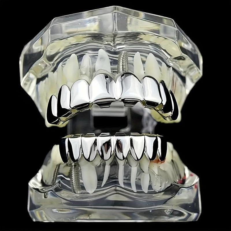 18K Golden Plated Hip Hop Mouth Grills for Men and Women