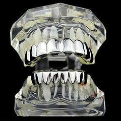 18K Golden Plated Hip Hop Mouth Grills for Men and Women