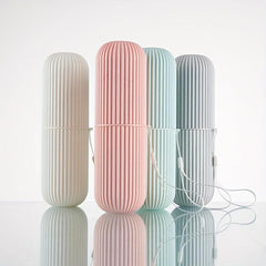 Portable Toothbrush Storage Box Gargle Cup, Travel Containers