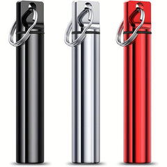 Portable Toothpicks Holder Waterproof Case Container With Keychain