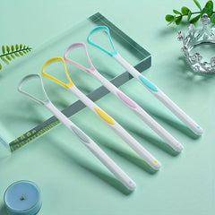 Double Sided Silicone Tongue Cleaner - Fresher Breath Instantly