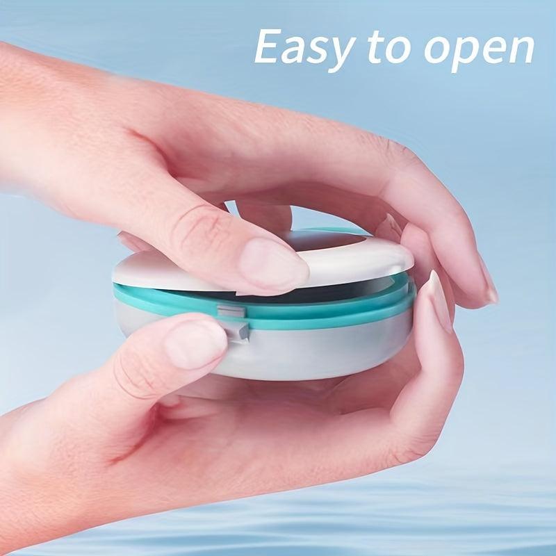 Denture Brace Box, Portable Orthodontic Retainer Storage