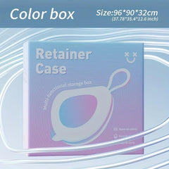 Denture Brace Box, Portable Orthodontic Retainer Storage