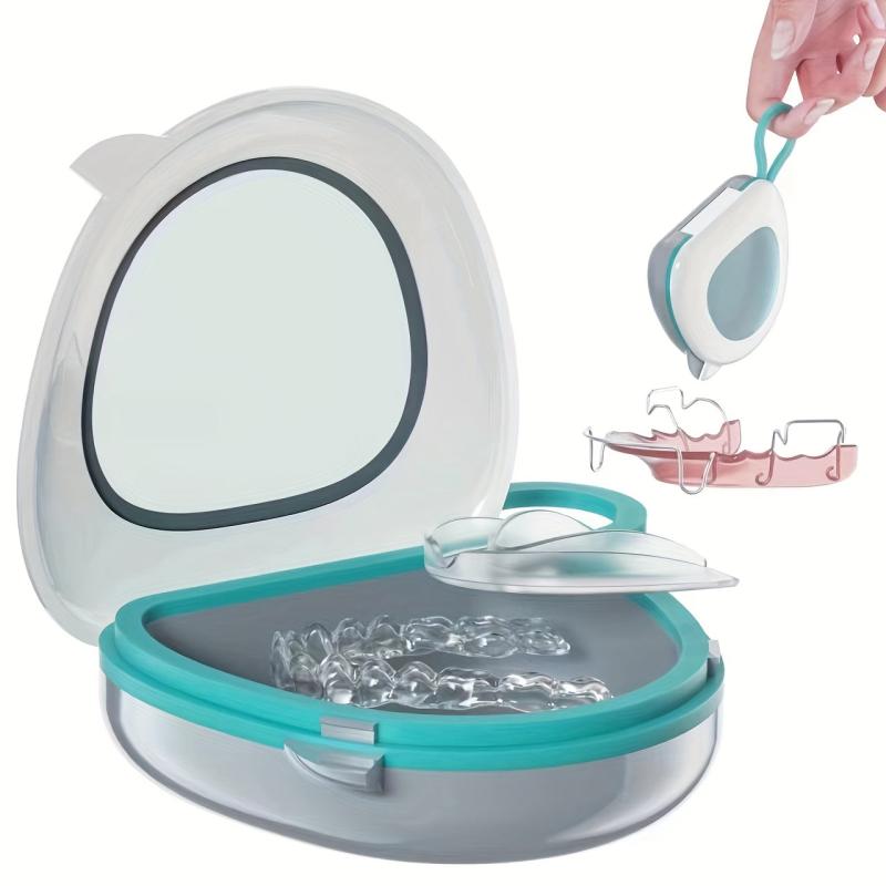 Denture Brace Box, Portable Orthodontic Retainer Storage