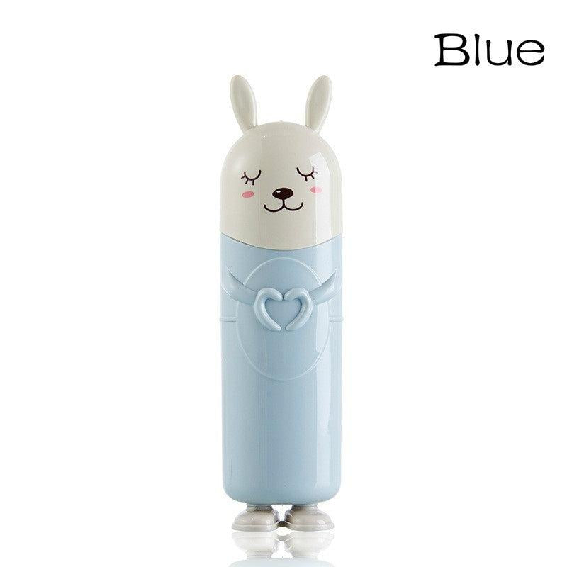 Cartoon Travel Toothbrush Storage Box & Cup