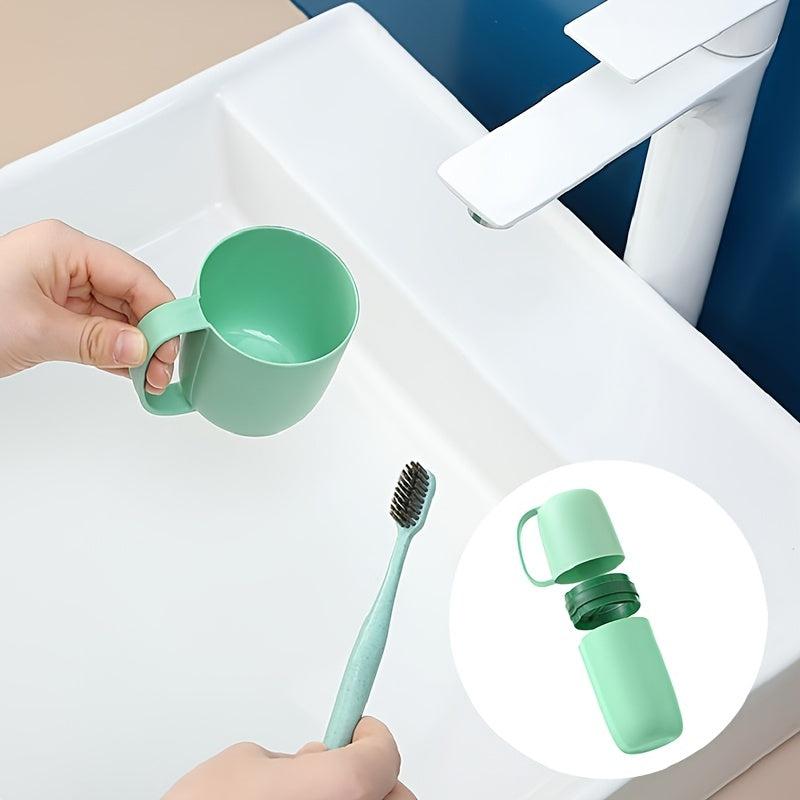 1pc Travel Toothbrush Holder Case Portable Travel Case For Traveling Camping