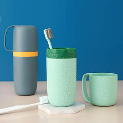 1pc Travel Toothbrush Holder Case Portable Travel Case For Traveling Camping