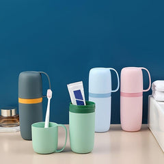 1pc Travel Toothbrush Holder Case Portable Travel Case For Traveling Camping