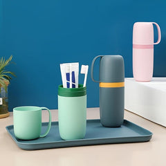 1pc Travel Toothbrush Holder Case Portable Travel Case For Traveling Camping