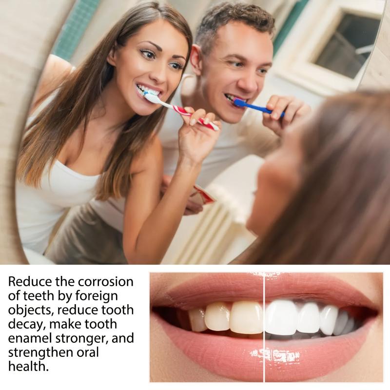 Mint Teeth Whitening Powder Tea Coffee Wine Stain Remover Tooth Cleaning