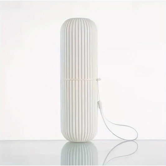 Portable Travel Toothbrush Storage Container Box Gargle Cup