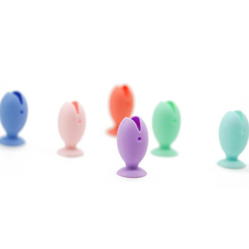 Toothbrush Cover Cap Travel Protector with Suction Cup