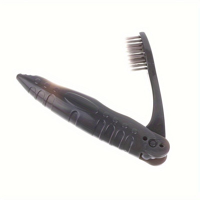 1pc Foldable Travel Toothbrush Soft Bristles Oral Care for Adults