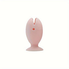 Fish Shaped Silicone Toothbrush Holder Mini Toothbrush Stand