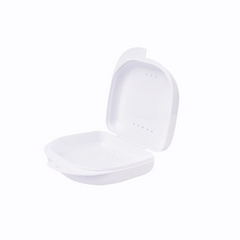 Portable Denture Storage Box Breathable Tooth Guard Case
