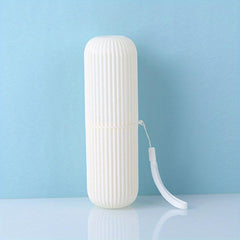 Portable Toothbrush Storage Box for Travel - Couple Washing Cup