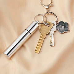 5pcs Mini Pocket Toothpick Holder Stainless Steel Waterproof Case