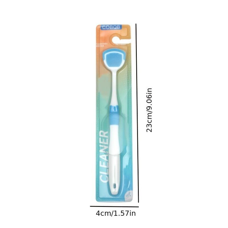 4pcs Tongue Brush Silicone Tongue Scraper Double effect Tongue Cleaning Brush
