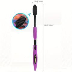 4pcs Bamboo Charcoal Toothbrush Set for Healthy Teeth & Gums