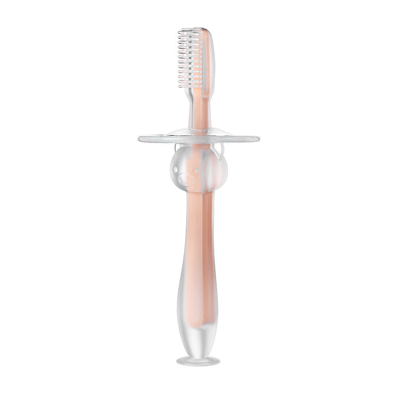 1pc Silicone Toothbrush Soft And Gentle Clean Manual Toothbrush