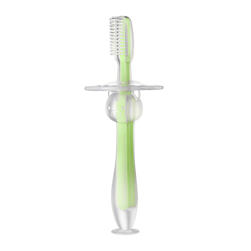 1pc Silicone Toothbrush Soft And Gentle Clean Manual Toothbrush