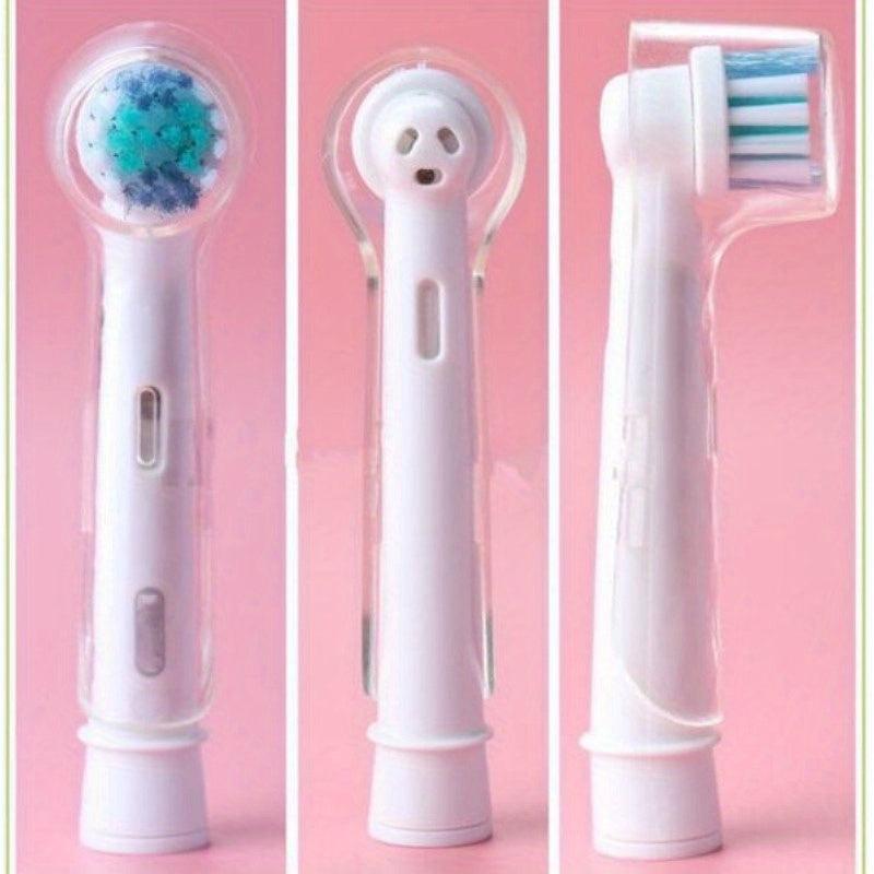 8pcs Toothbrush Head Cover Case Storage Box Toothbrush Protector Cap Holder