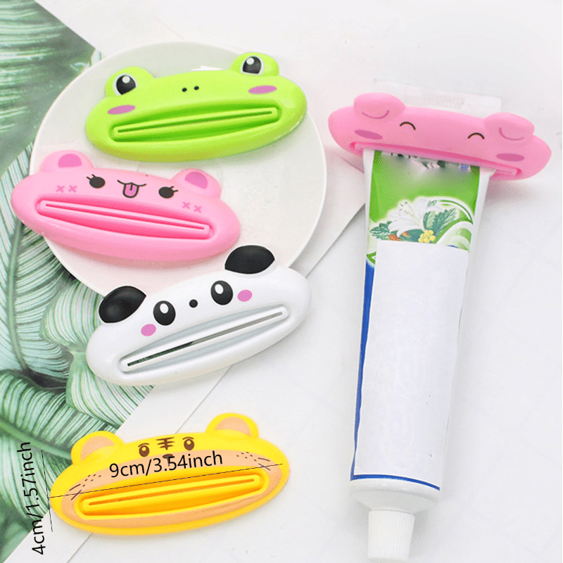 2pcs Cartoon Toothpaste & Facial Squeezer