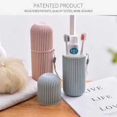 Portable Toothpaste Toothbrush Holder Case Travel Camping Storage Box