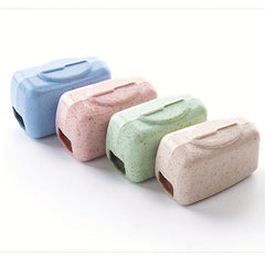 4pcs Toothbrush Head Cover Case Storage Box ToothBrush Protector Cap Holder