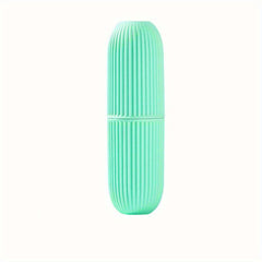 Travel Toothbrush Cup Holder Storage Case Organizer
