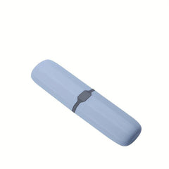 Portable Travel Toothbrush Storage Container Box with Gargle Cup