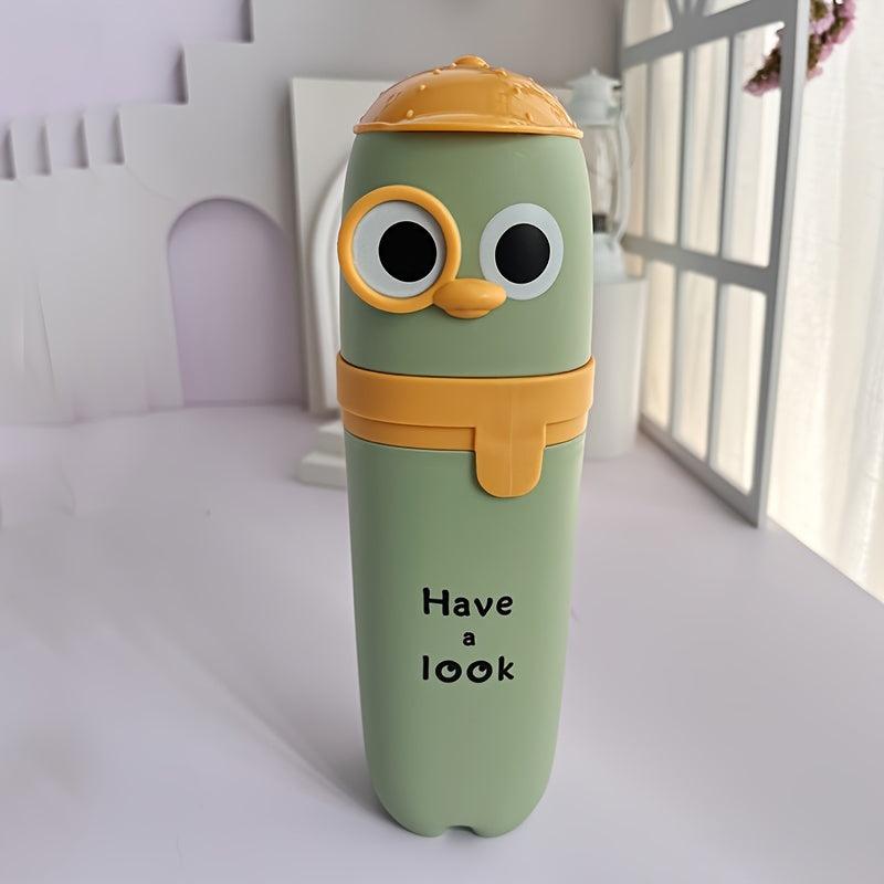 1pc Cartoon Travel Toothbrush Storage Container Box