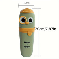 1pc Cartoon Travel Toothbrush Storage Container Box