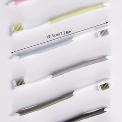 12pcs Family Soft Manual Toothbrushes Extra Soft Bristles Sensitive Gums Care