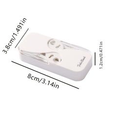 Mini Portable Dental Floss Case Automatic Pop Up Floss Storage Box